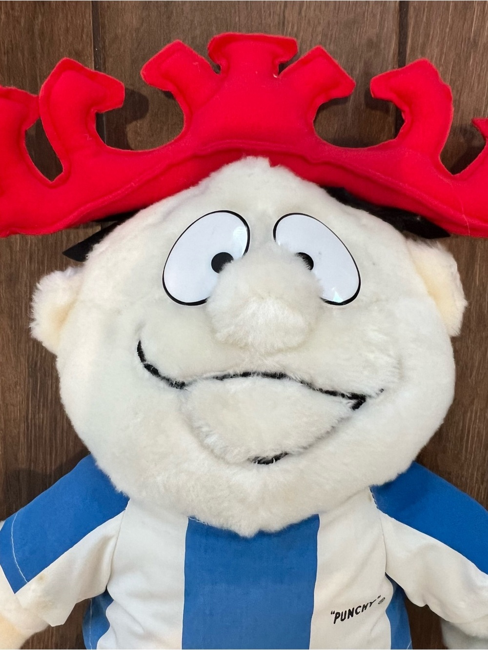 Vintage 1983 Hawaiian Punch Punchy Plush Doll Toy 16”